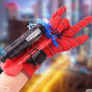 SpiderKids™ – Guante de hombre araña lanza telarañas infantil