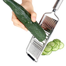 Cortador de verduras de acero inoxidable 4 en 1