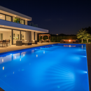 Kit de iluminación LED RGB para piscina – Sin cables y con control