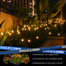 Kit de luces luciérnaga con energía solar